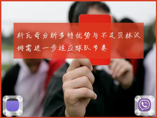 科瓦奇分析多特优势与不足贝林汉姆需进一步适应球队节奏